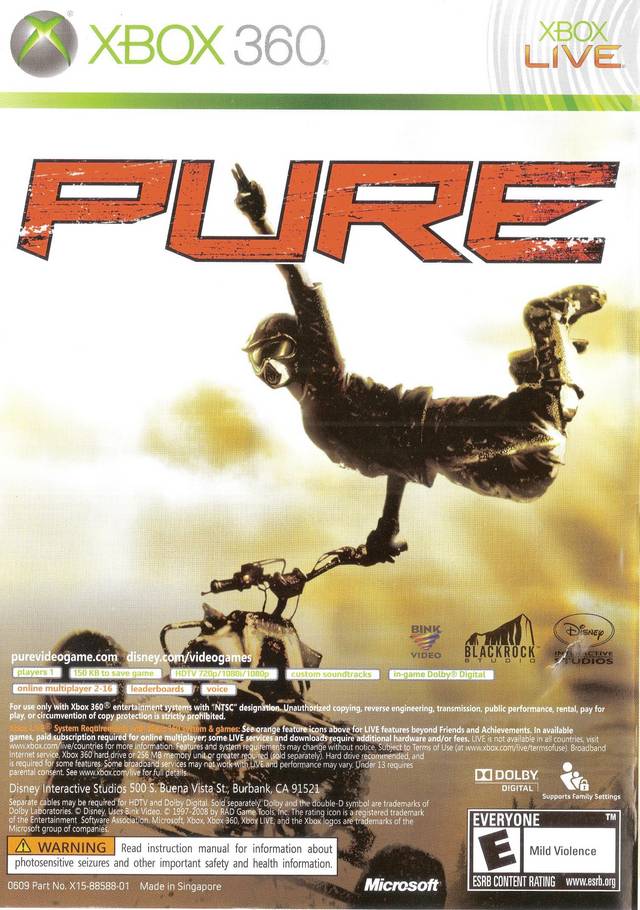 Batman Video Game - LEGO Batman / Pure Double Pack (Xbox 360)