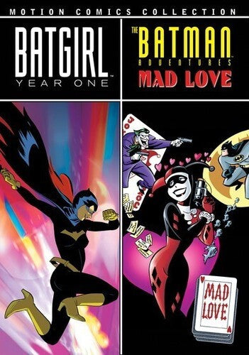 DC Batgirl: Year One & Batman Adv: Mad Love Motion - DVD