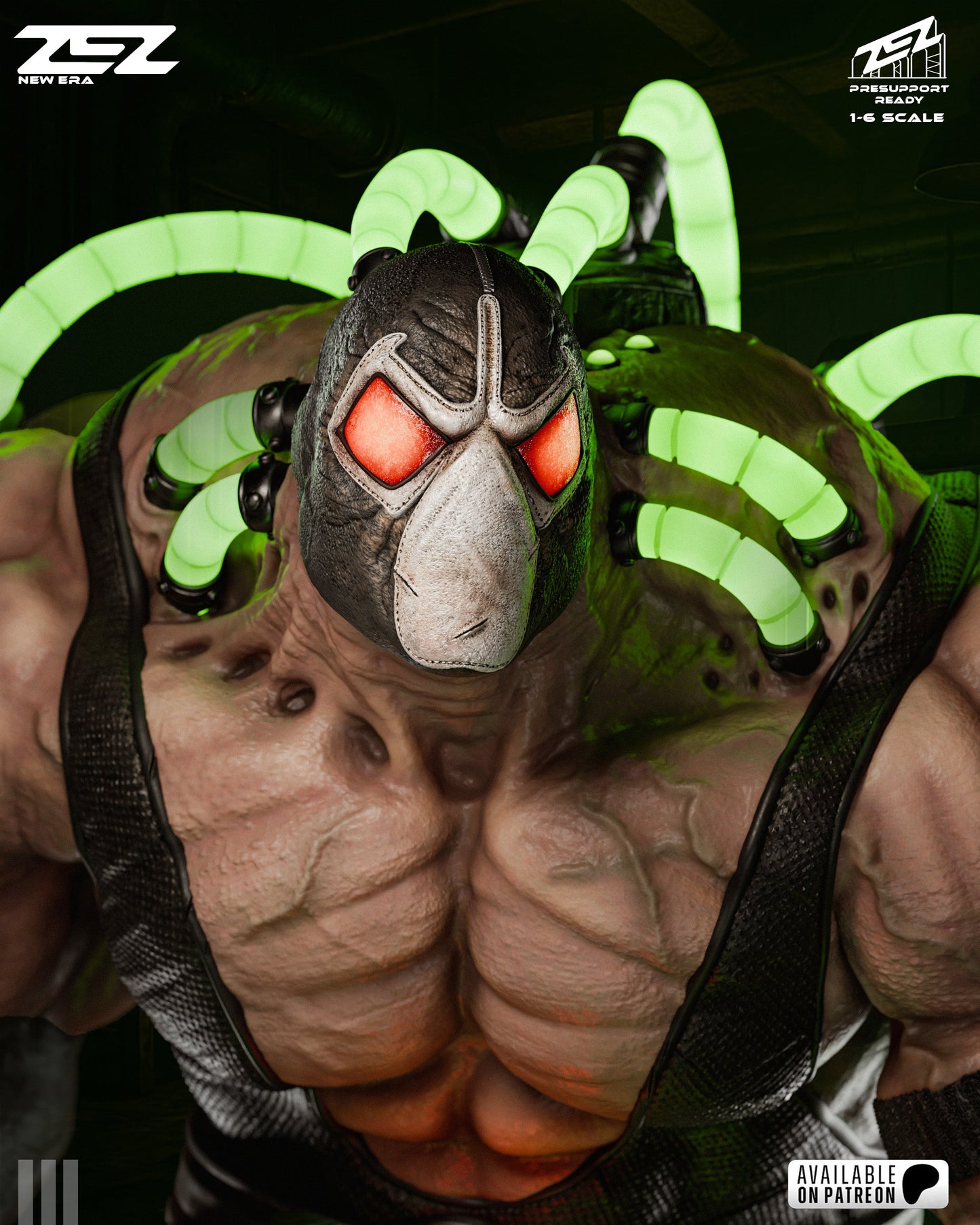 DC Comics Statue - Bane (1:6 Scale & Bust)