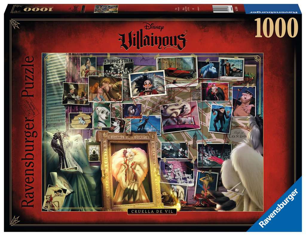 Disney Villainous Puzzle - Cruella de Vil