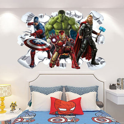 Marvel Bedroom and Living Room Decoration