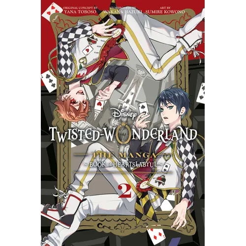 Disney Paperback Book - Twisted-Wonderland: The Manga - Book of Heartslabyul, Vol. 2