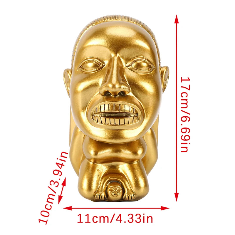 Indiana Jones Idol Golden Fertility Statue