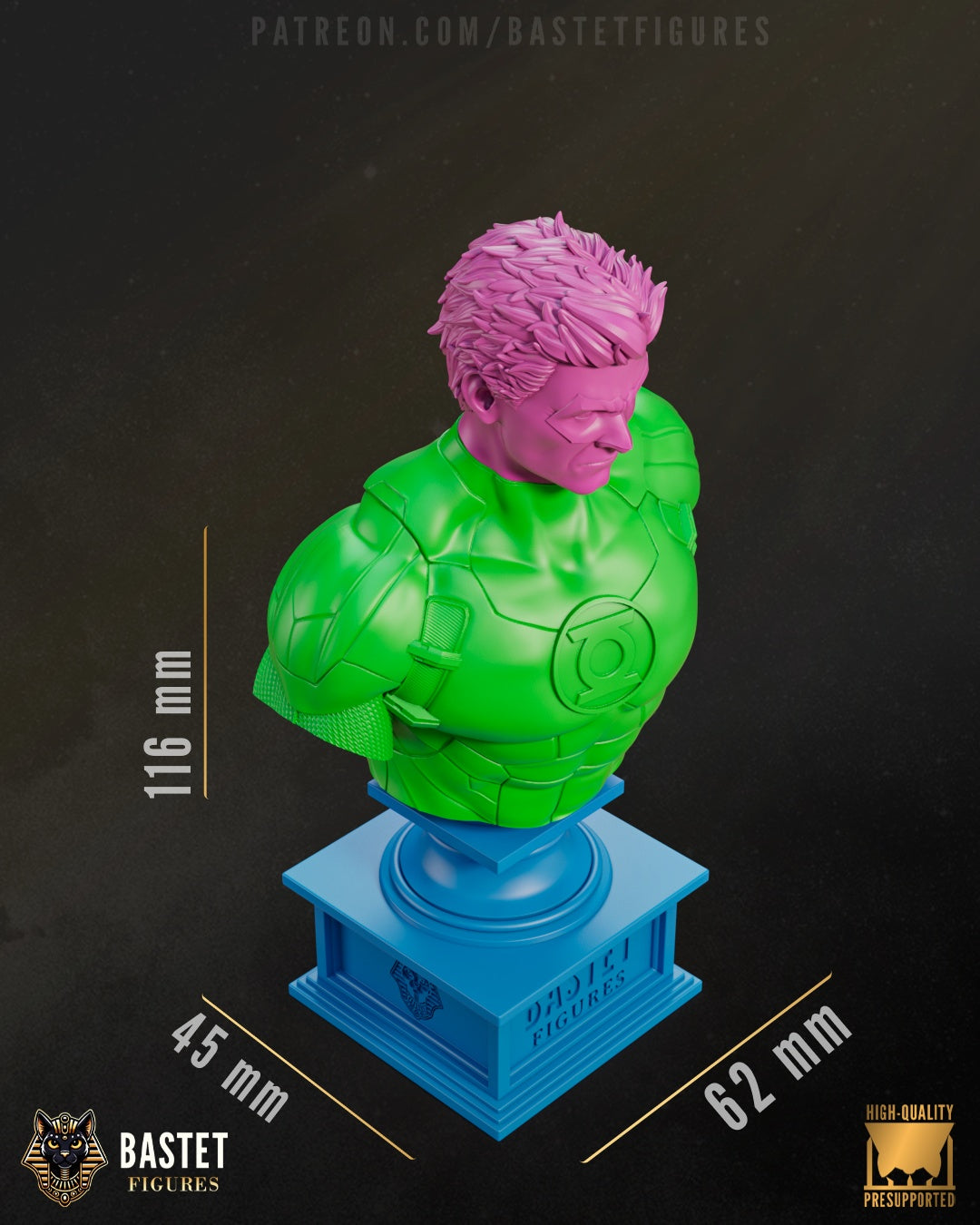 DC Comics Statue - Green Lantern (1:8 Scale & Bust)