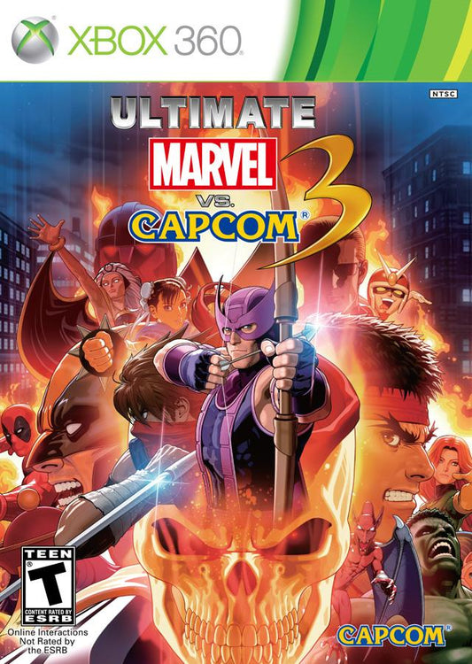 Marvel Video Game - Ultimate Marvel vs Capcom 3 (Xbox 360)