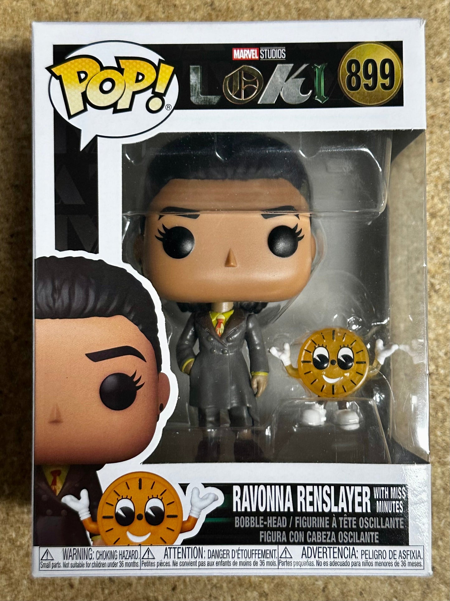 Marvel Funko Pop! - Ravonna Renslayer With Miss Minutes #899 Loki 2021 Disney +