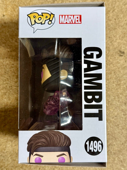 Marvel Funko Pop! - Gambit With Cards #1496 MCU Deadpool & Wolverine 2024