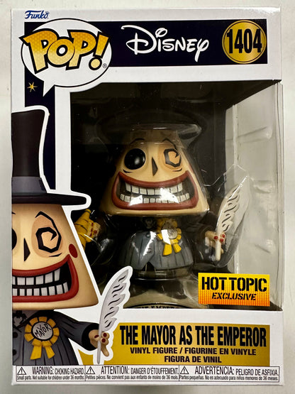 Disney Funko Pop! - Mayor As The Emperor #1404 Nightmare Christmas 2023 Exclusive