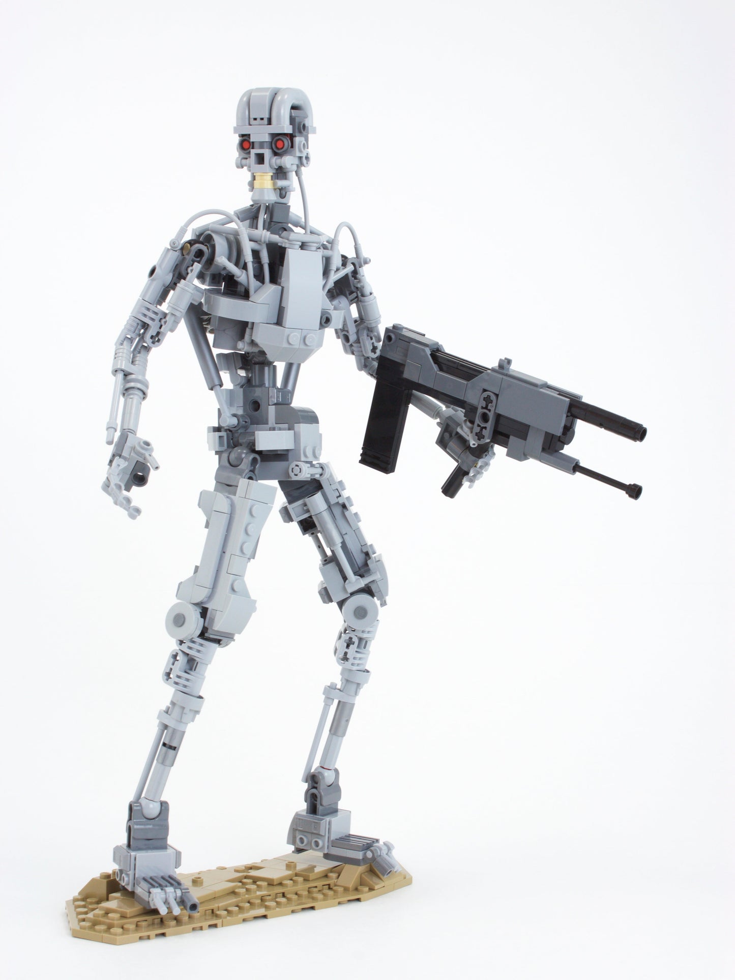 Movies Lego Set - Terminator T-800 Custom MOC