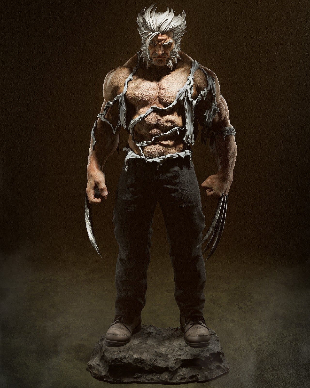 Marvel Comics Statue - Old Man Logan (1:6, 1:9 Scale & Bust)