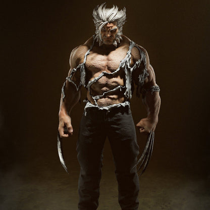 Marvel Comics Statue - Old Man Logan (1:6, 1:9 Scale & Bust)