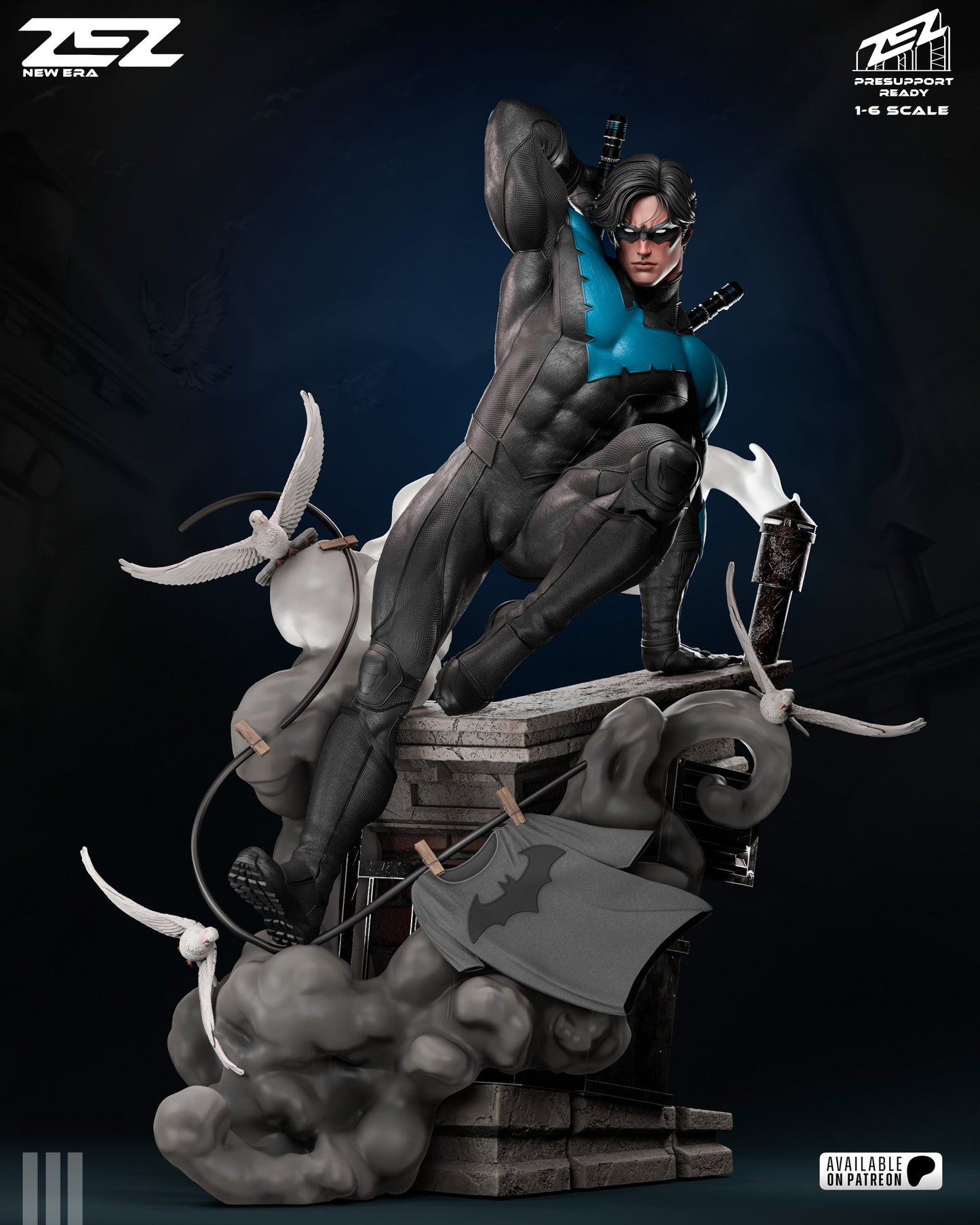 DC Comics Statue - Nightwing (1:6 Scale & Bust)