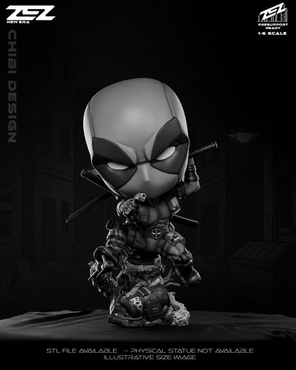 Marvel Figurine - Chibi Deadpool