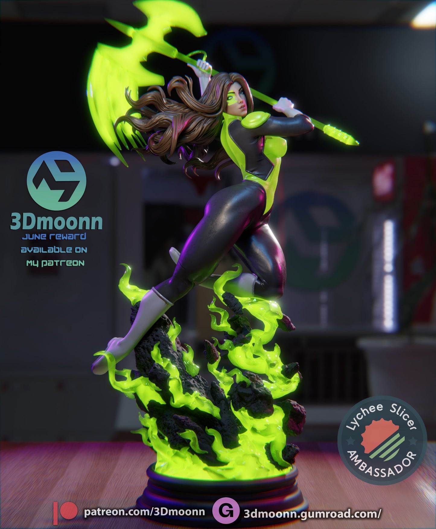 DC Comics Statue - Jessica Cruz - Green Lantern (1:6 Scale)