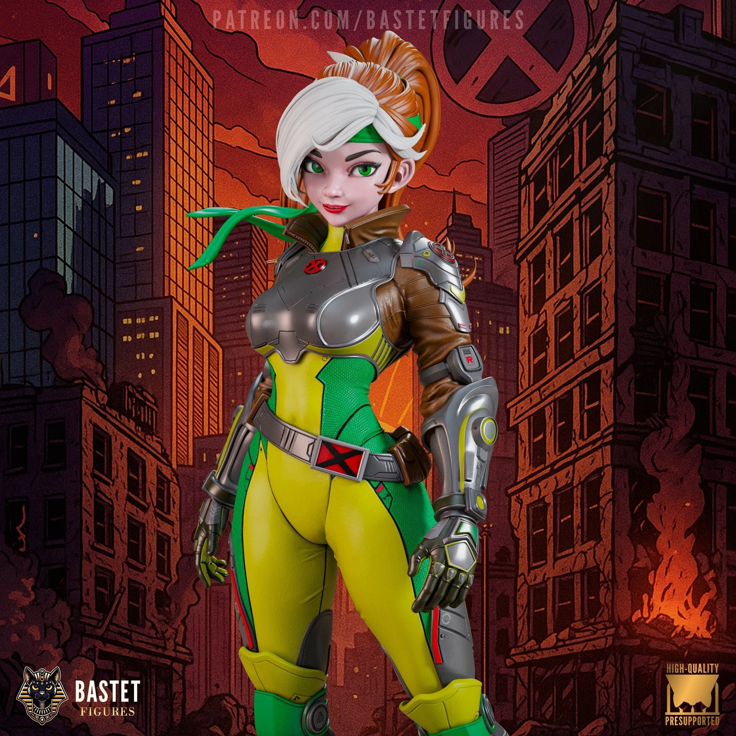 Marvel Comics Statue - Rogue (1:8 Scale & Bust)