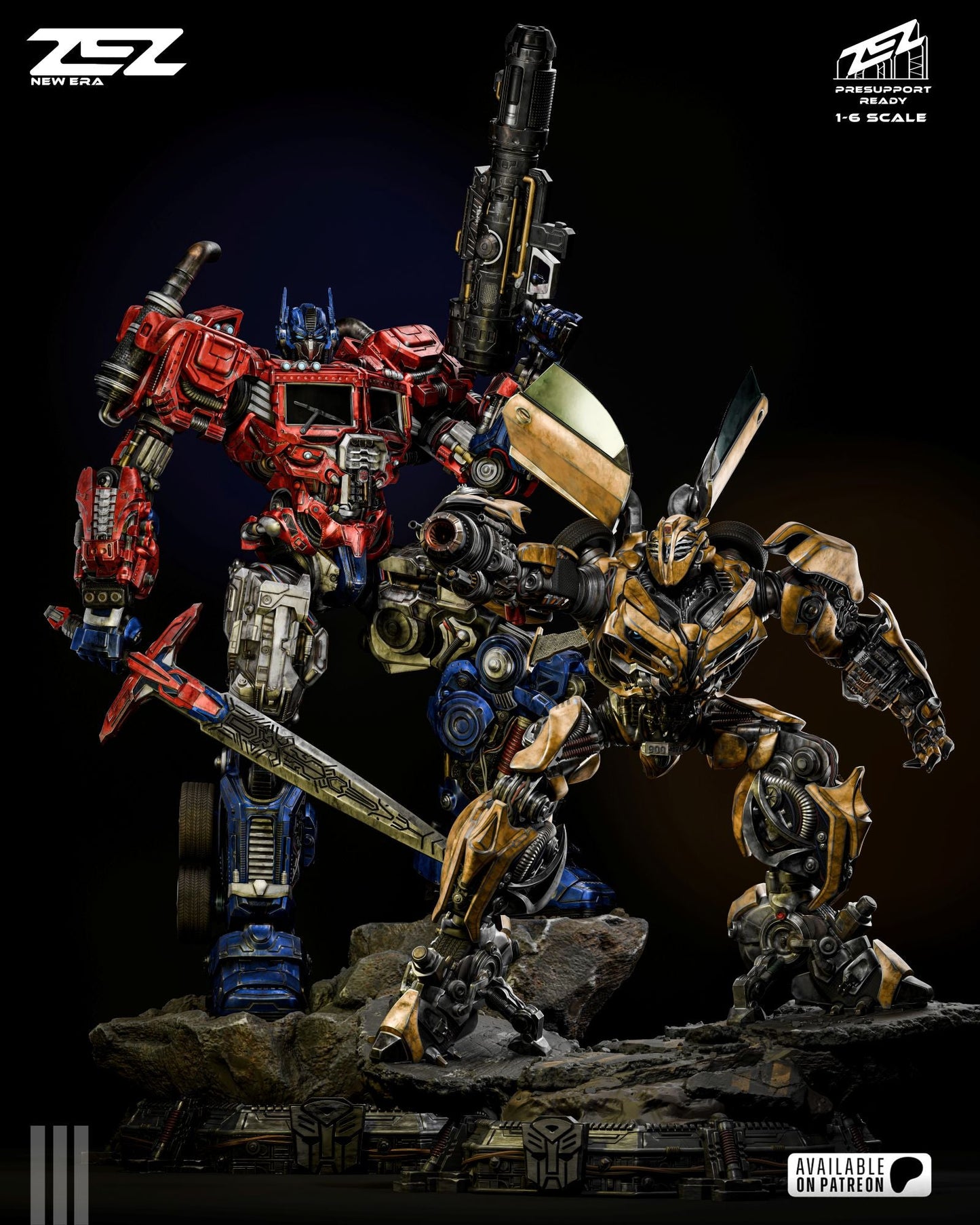 Transformers Statue - Bumblebee (1:18 Scale & Bust)