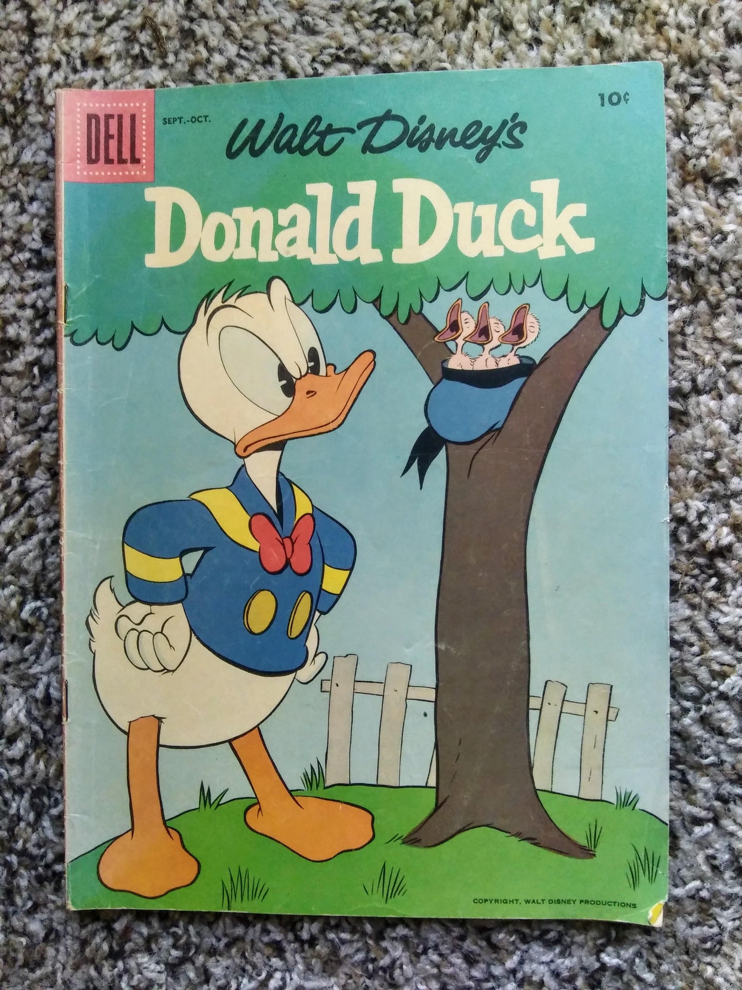 Walt Disney's Donald Duck #55, Dell Comics (Sept-Oct 1957)
