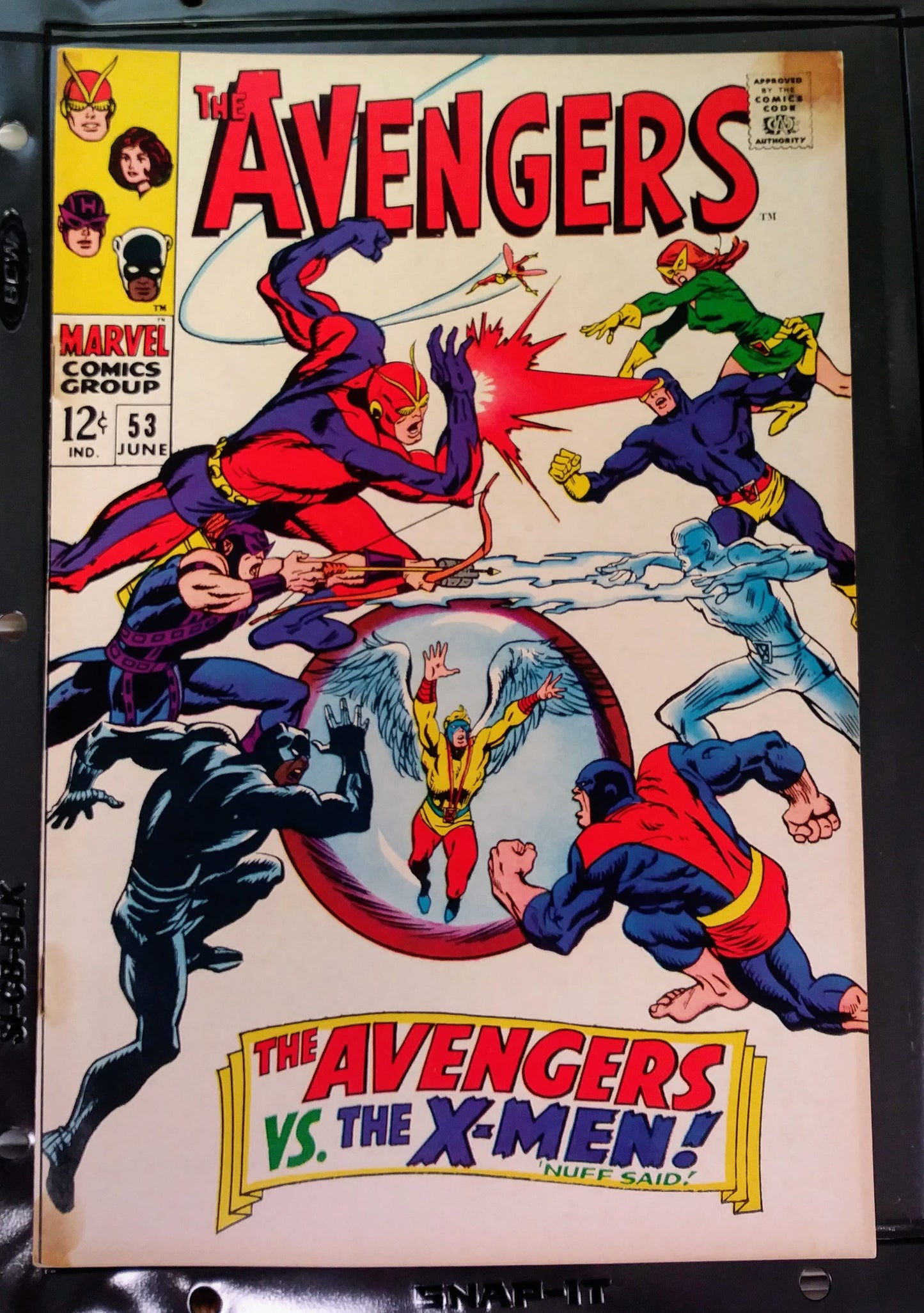 Avengers #053, Marvel Comics (June 1968, VG-)