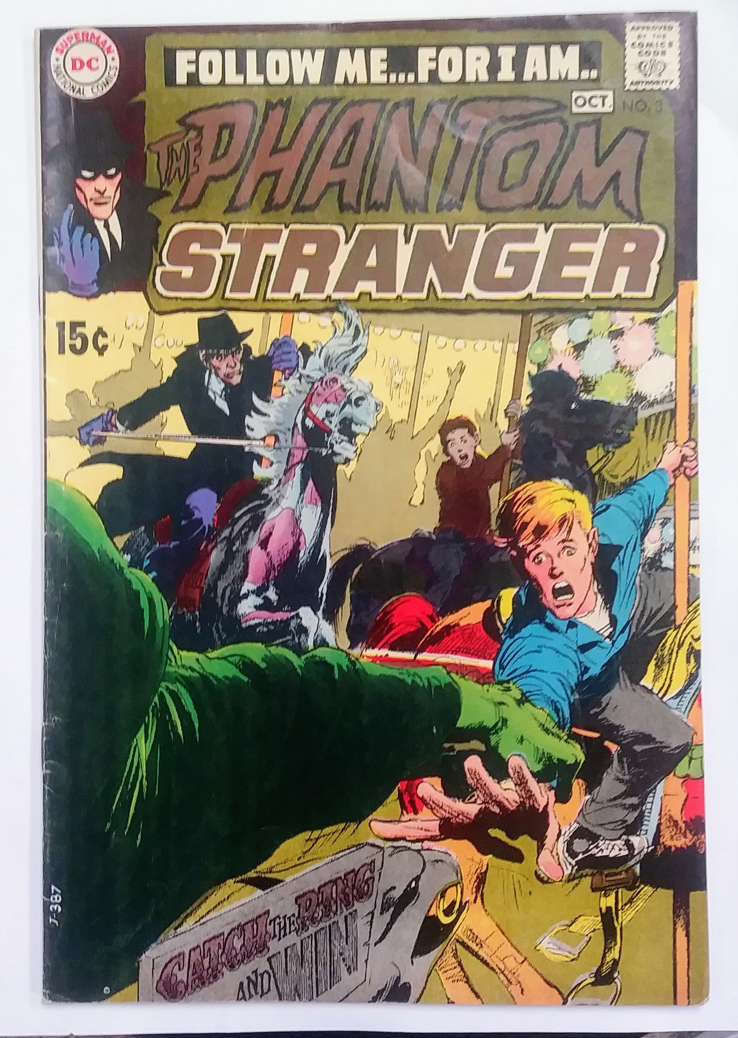 The Phantom Stranger V2 #3, DC Comics (October 1969, GD+)