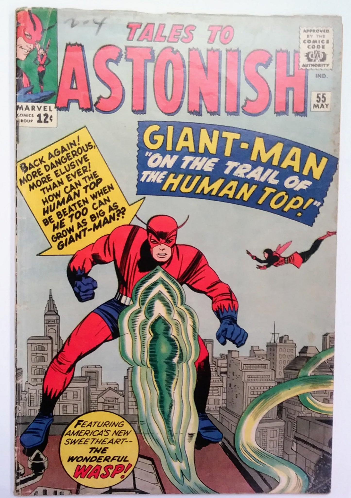 Tales to Astonish #055, Marvel Comics (May 1964, GD+)