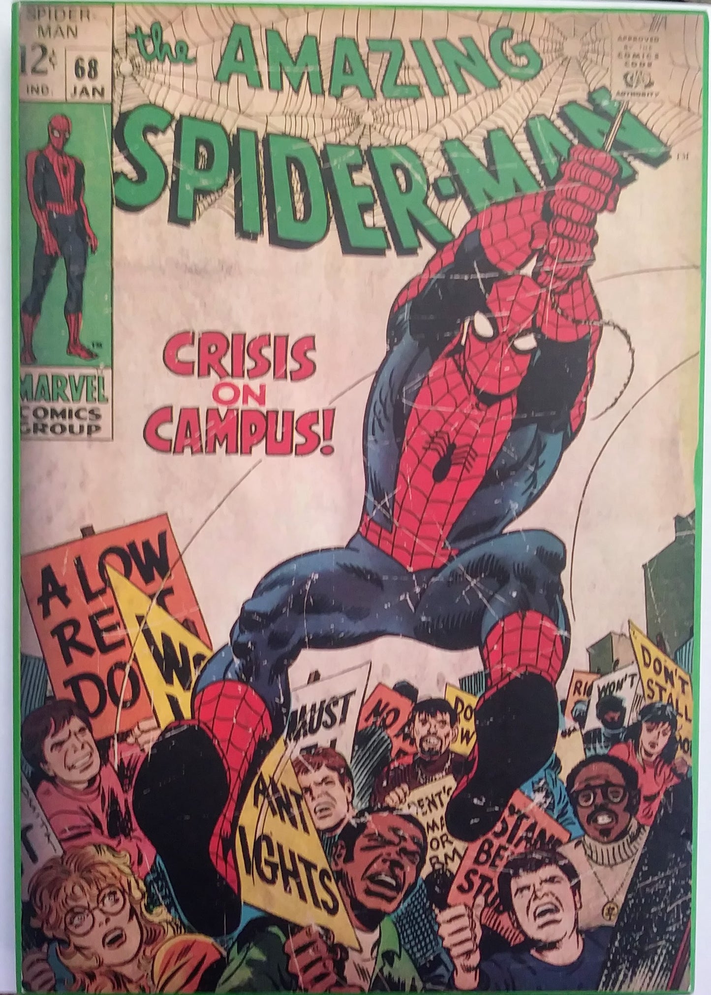 Marvel Wall Decor - Amazing Spider-Man #68