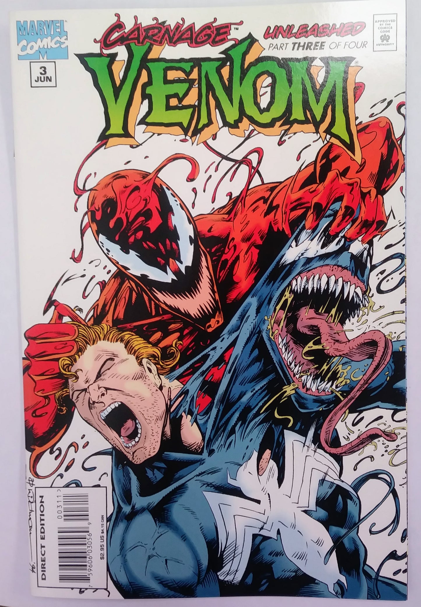 Marvel Comics: Venom Carnage Unleashed #3