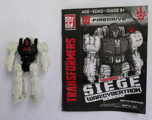 Transformers Battle Masters figure - Autobot Firedrive (Siege)