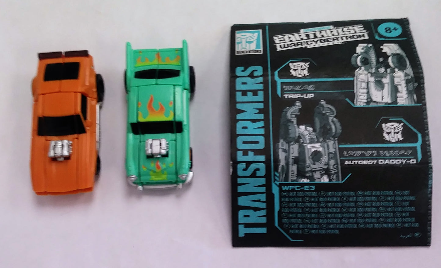 Transformers Micro Masters figure set - Autobots Trip-Up and Daddy-O (Earthrise)