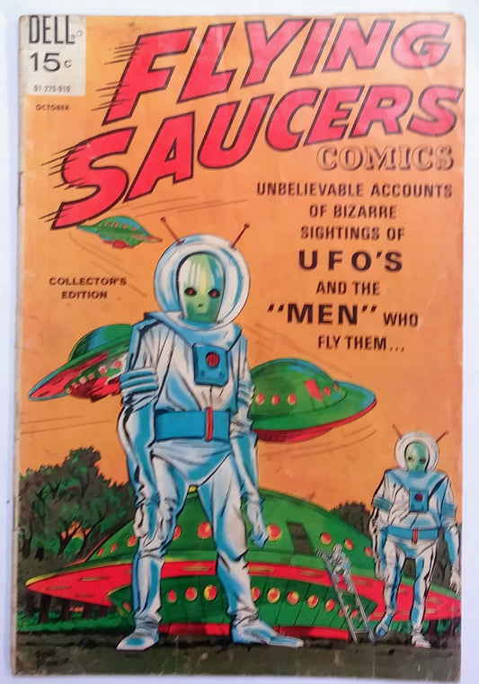 Flying Saucers #5, Dell Comics (October 1969, Good)