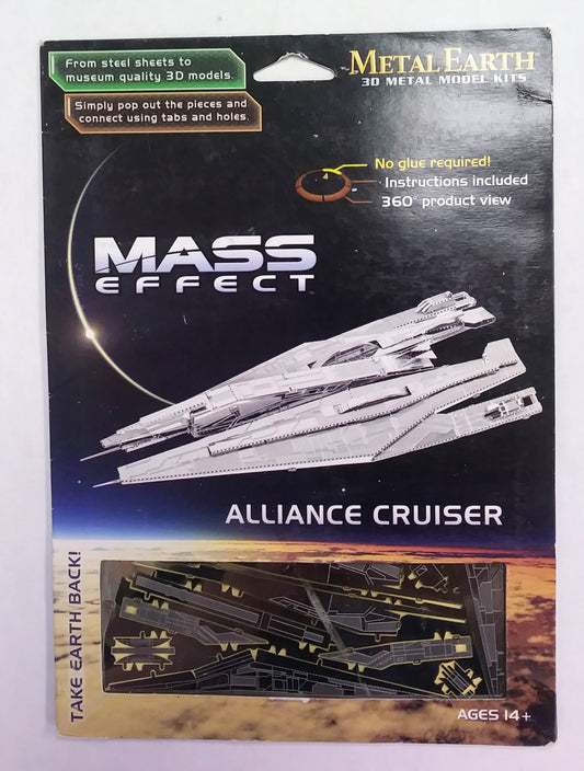 Metal Earth 3D Model Kit - Mass Effect Alliance Cruiser
