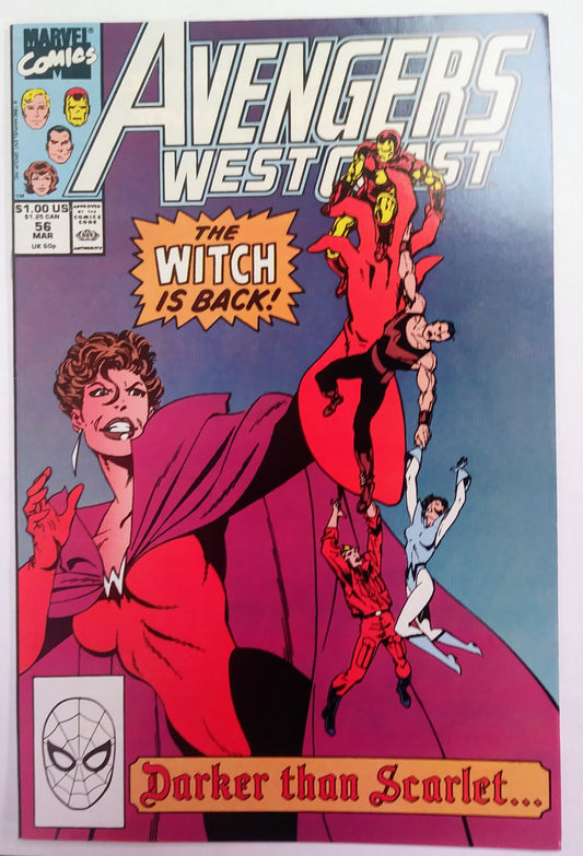 Marvel Comics: Avengers West Coast #56