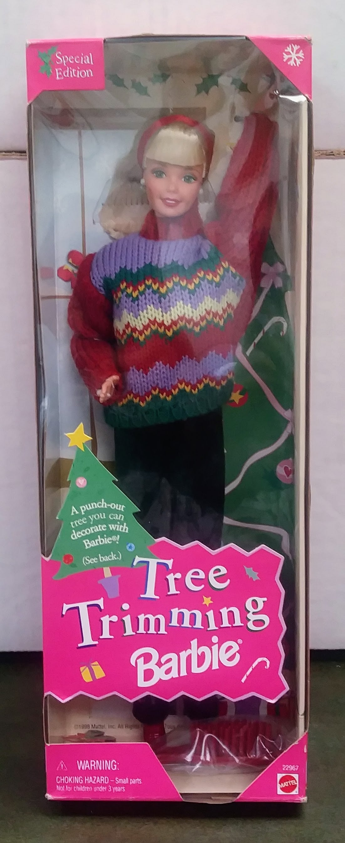 Barbie Doll - Tree Trimming Barbie (1998)