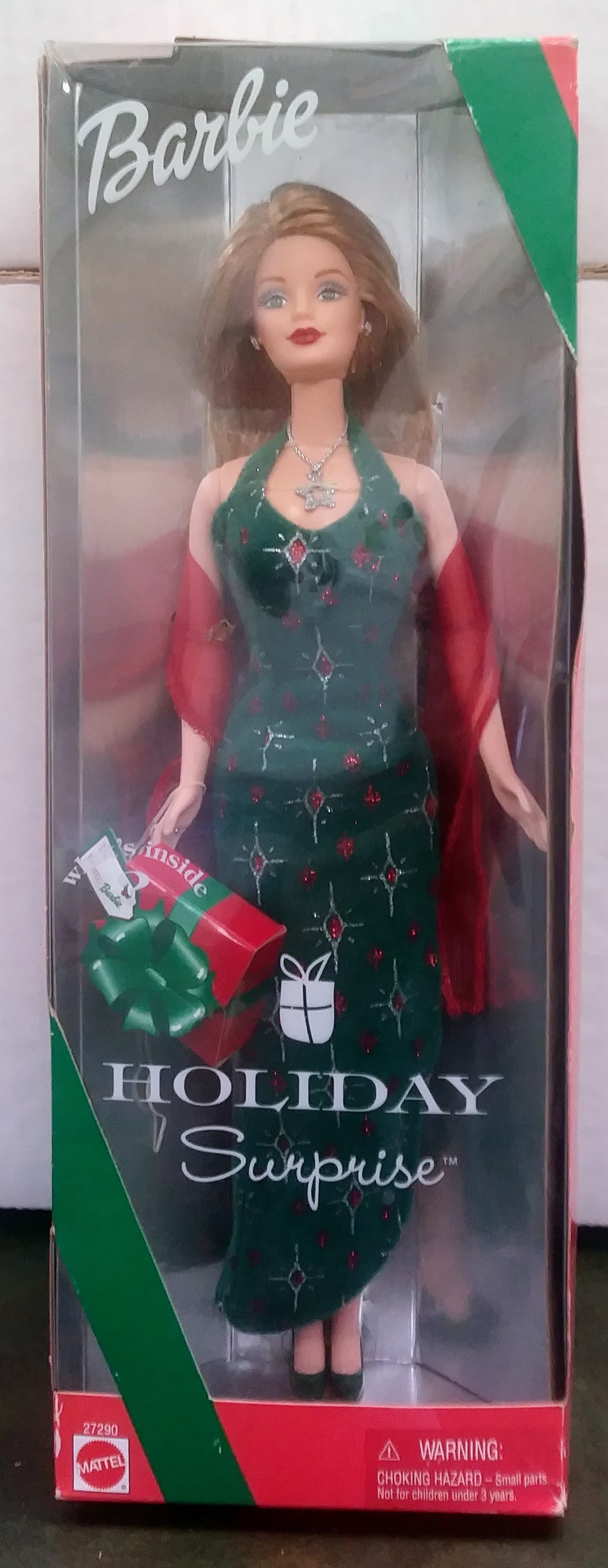 Barbie Doll - Holiday Surprise Barbie (2000)