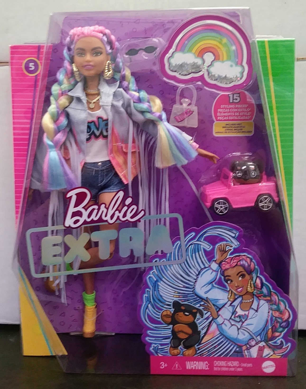 Barbie Extra Doll #05 (GRN29)