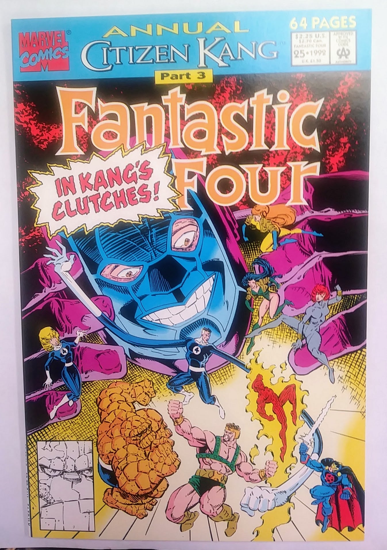 Marvel Comics: Fantastic Four Annual #25