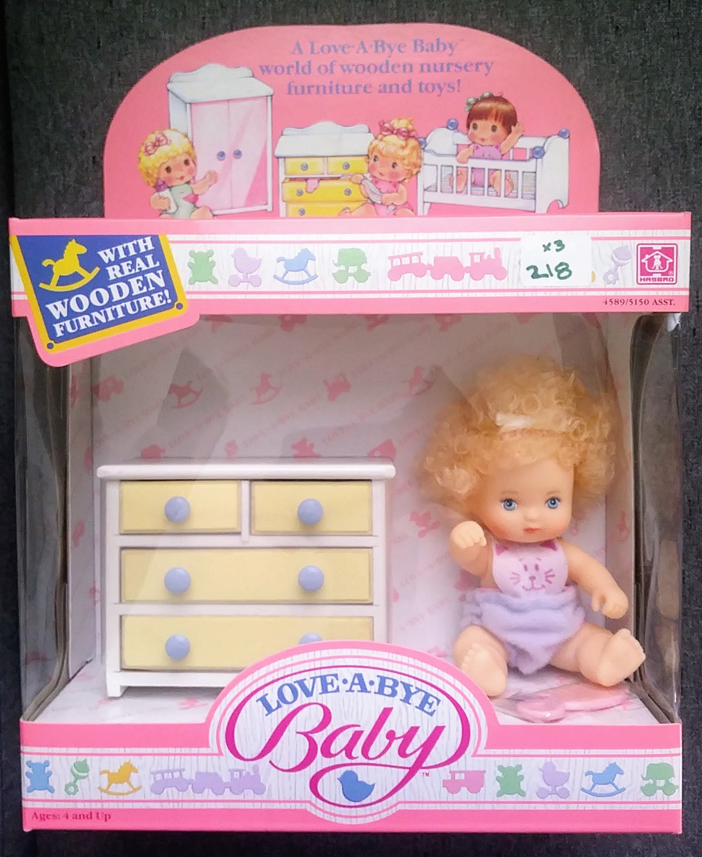 Love-A-Bye Baby Doll - Blonde (with dresser)