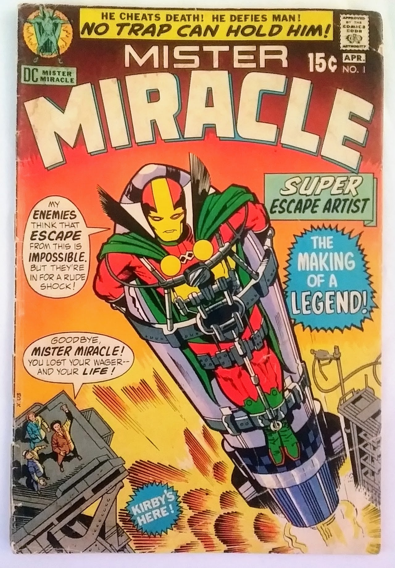 Mister Miracle #1, DC Comics (April 1971, Fair)