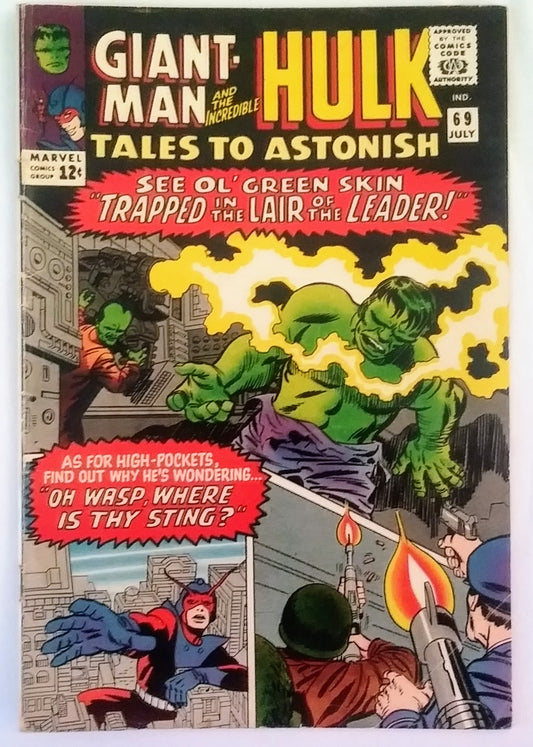 Tales to Astonish #069, Marvel Comics (July 1965)