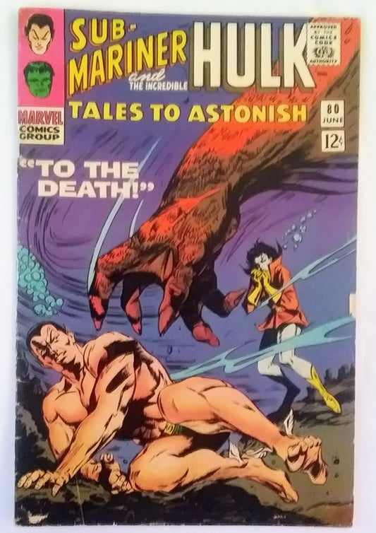 Tales to Astonish #080, Marvel Comics (June 1966)