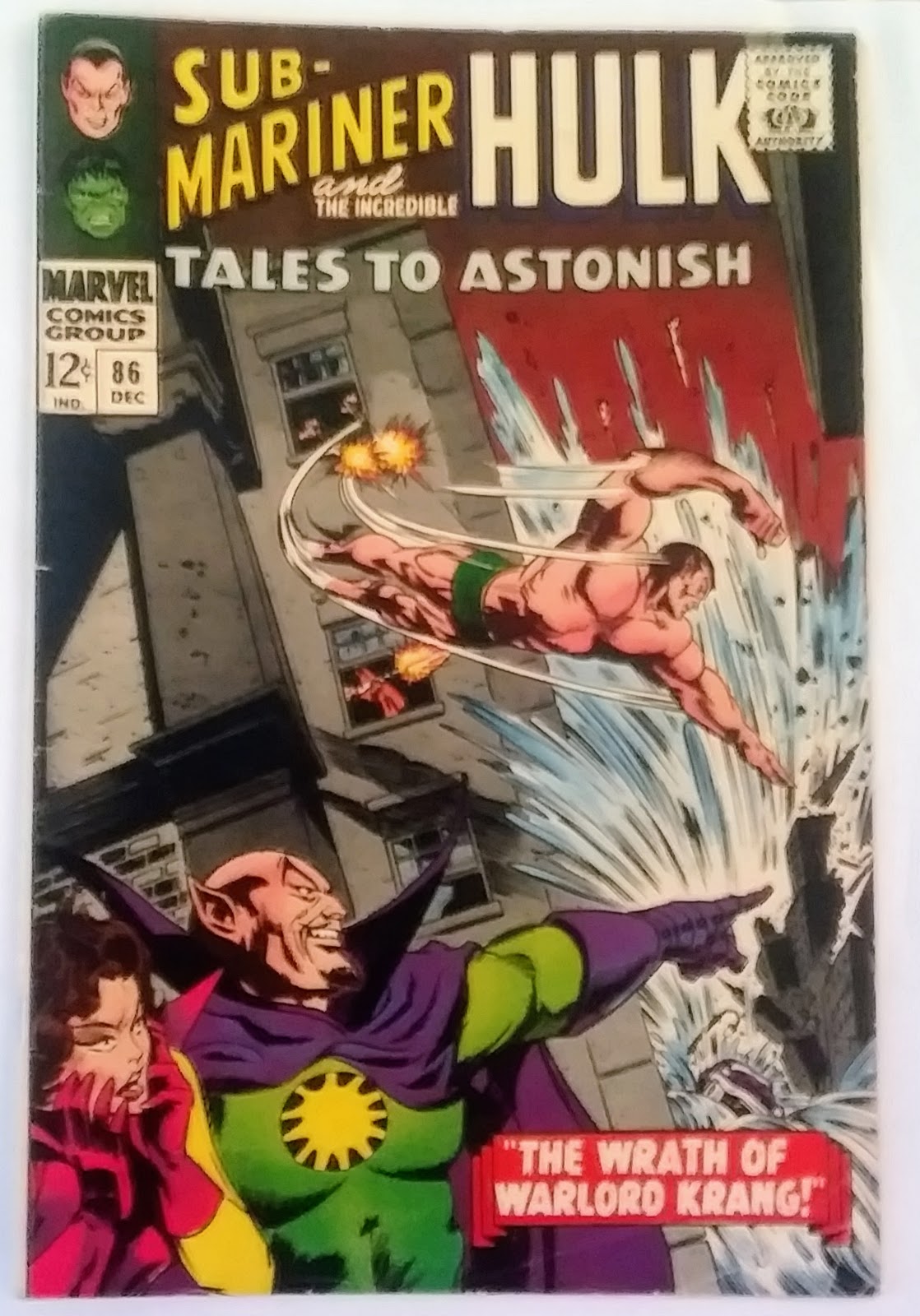 Tales to Astonish #086, Marvel Comics (December 1966)