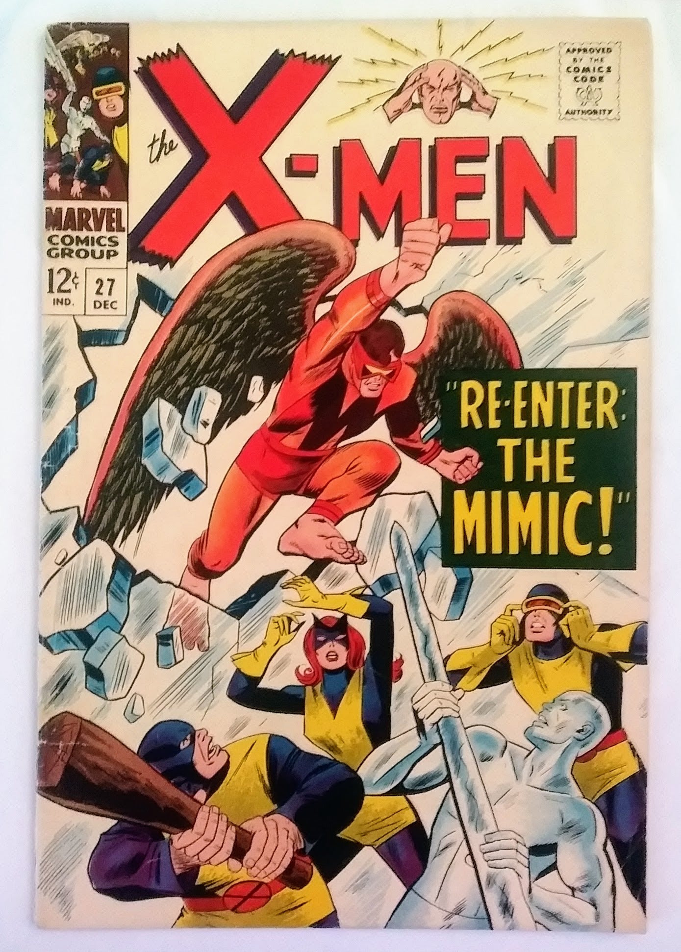 X-Men #027, Marvel Comics (December 1966, VG-)