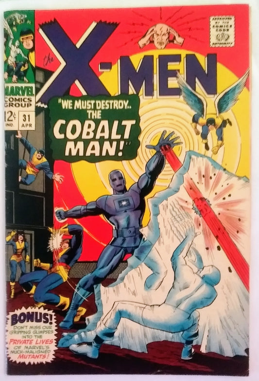 X-Men #031, Marvel Comics (April 1967, VG+)