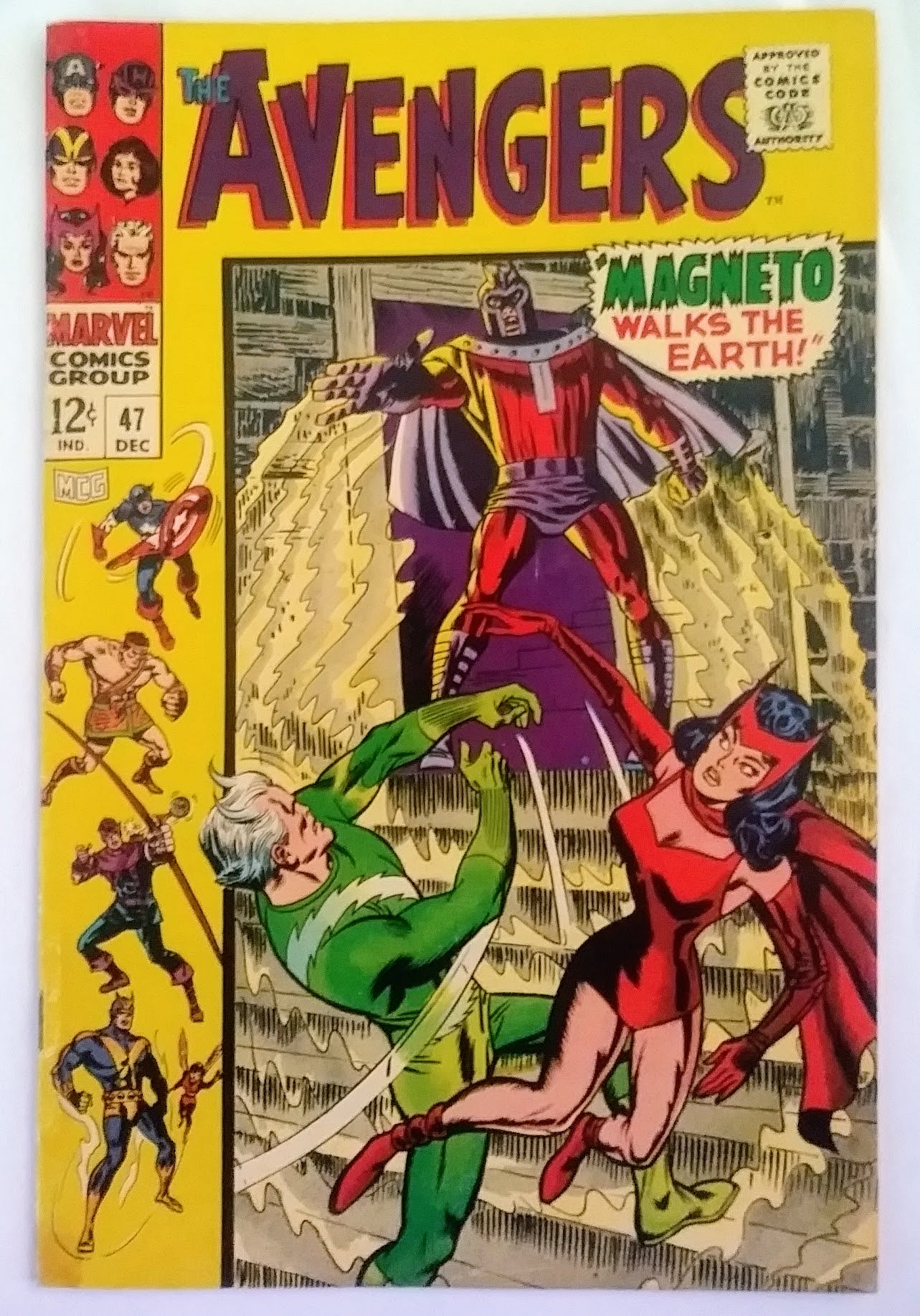 Avengers #047, Marvel Comics (December 1967, VG-)