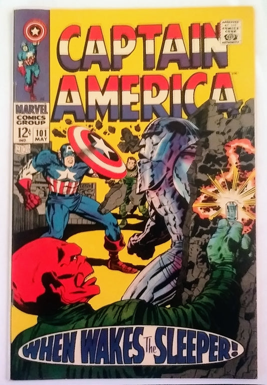 Captain America #101, Marvel Comics (May 1968)