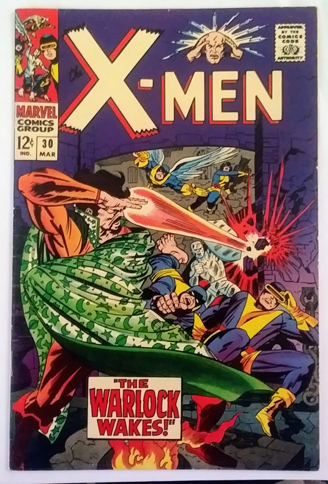 X-Men #030, Marvel Comics (March 1967, Fine)