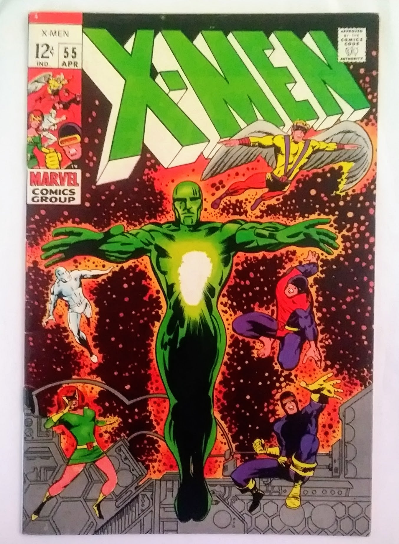 X-Men #055, Marvel Comics (April 1969, VF)