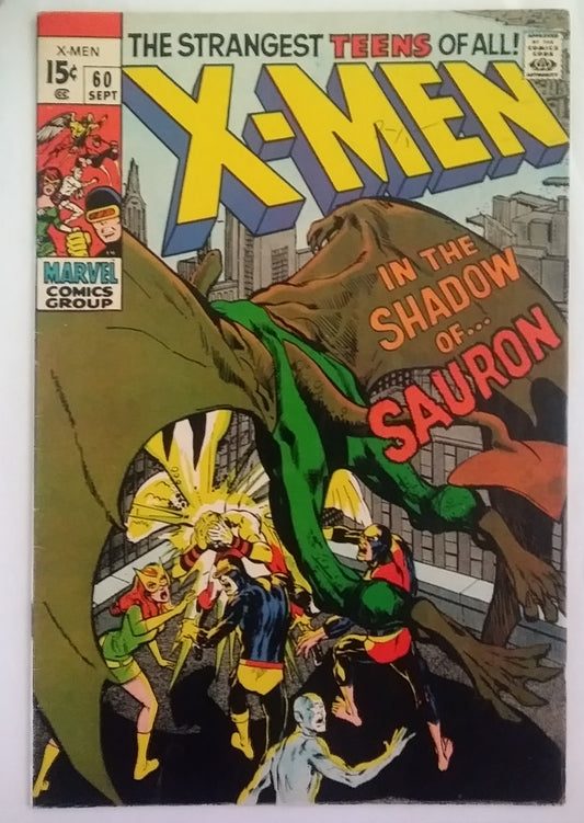 X-Men #060, Marvel Comics (September 1969)