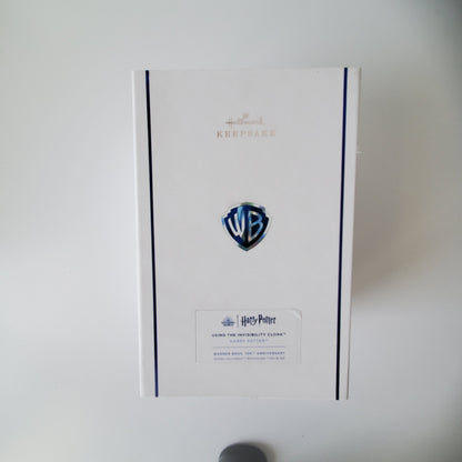 Harry Potter Ornament - 2023 Hallmark Harry Potter Cloak Warner Brothers 100th Anniversary
