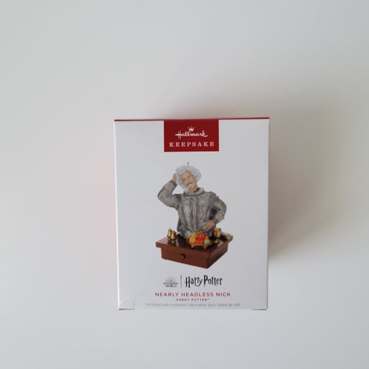Harry Potter Ornament - 2023 Hallmark Harry Potter Nearly Headless Nick Magic Ornament