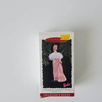 Barbie Ornament - 1996 Hallmark Barbie Enchanted Evening Christmas Ornament